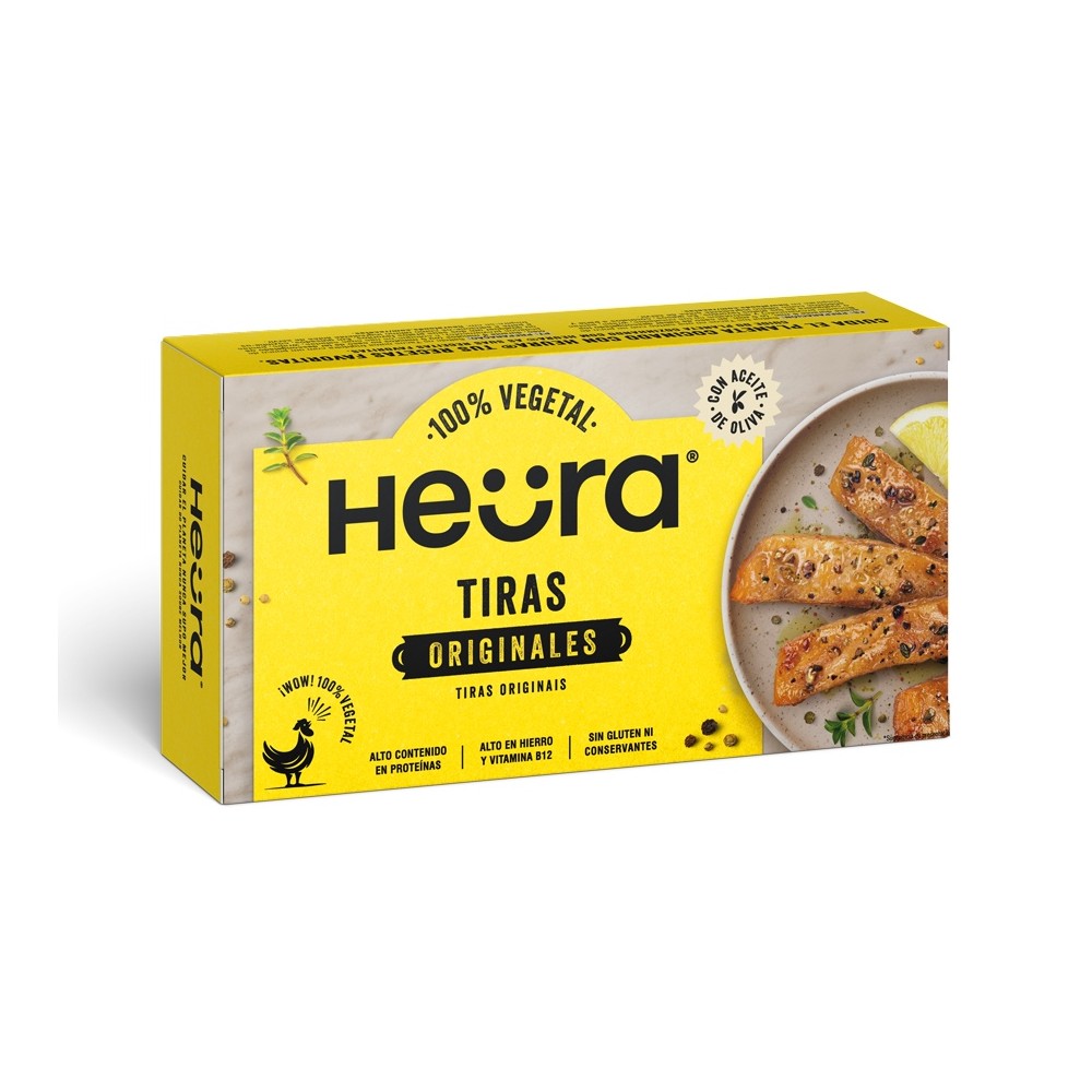 Tiras Originales 180 gramos - Heura -  tienda vegana online