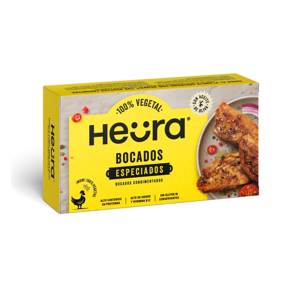 Bocados especiados 180 gramos - Heura -  tienda vegana online