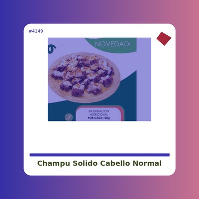 Champú Sólido Cabello...