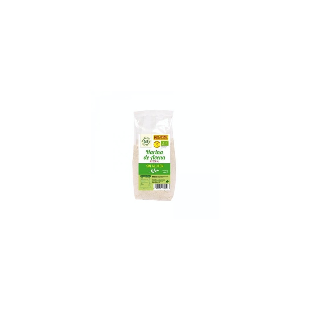 Harina de Avena Bio Sin Gluten - Sol Natural - tienda vegana online