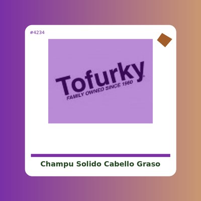 Champú sólido cabello graso - Banbu - tienda vegana online