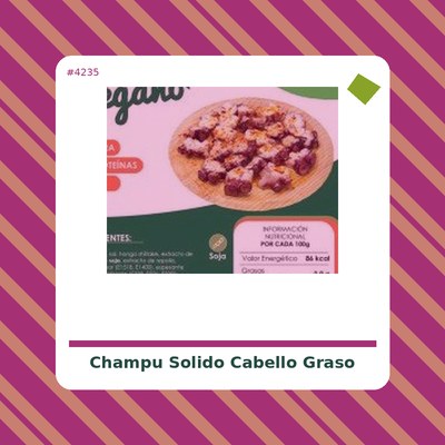 Champú sólido cabello graso - Banbu - tienda vegana online