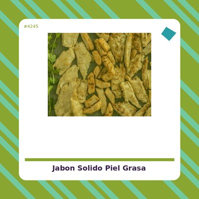 Jabón sólido piel grasa - Banbu- tienda vegana online