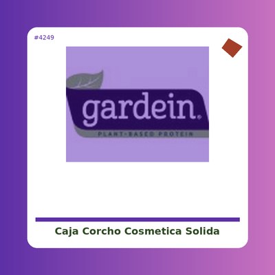 Caja de corcho para...