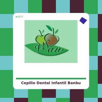 Cepillo Dental Infantil - Banbu