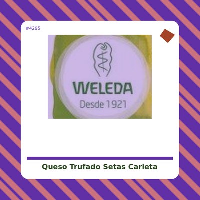 Queso trufado con setas - La Carleta - tienda vegana online