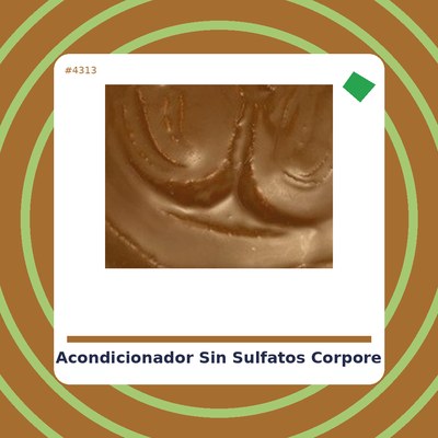 Acondicionador Sin Sulfatos - Corpore Sano - tienda vegana online