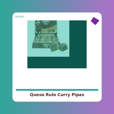 Queso Rulo con curry y pipas - La Carleta - tienda vegana online