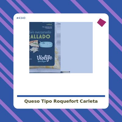Queso tipo roquefort - La Carleta - tienda vegana online