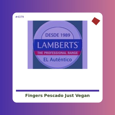 Palitos de No Pescado - Just Vegan - tienda vegana online