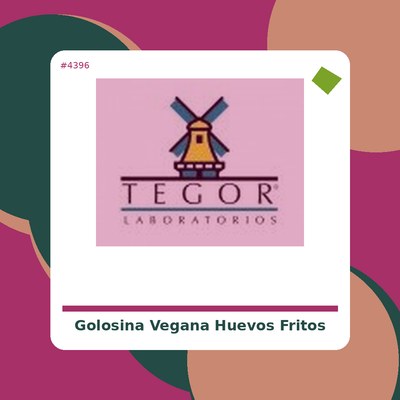 Golosina Vegana Huevos Fritos 1kg. - Damel - tienda vegana online