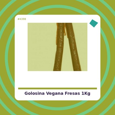 Golosina Vegana Fresas Salvajes 1kg. - Damel - tienda vegana online