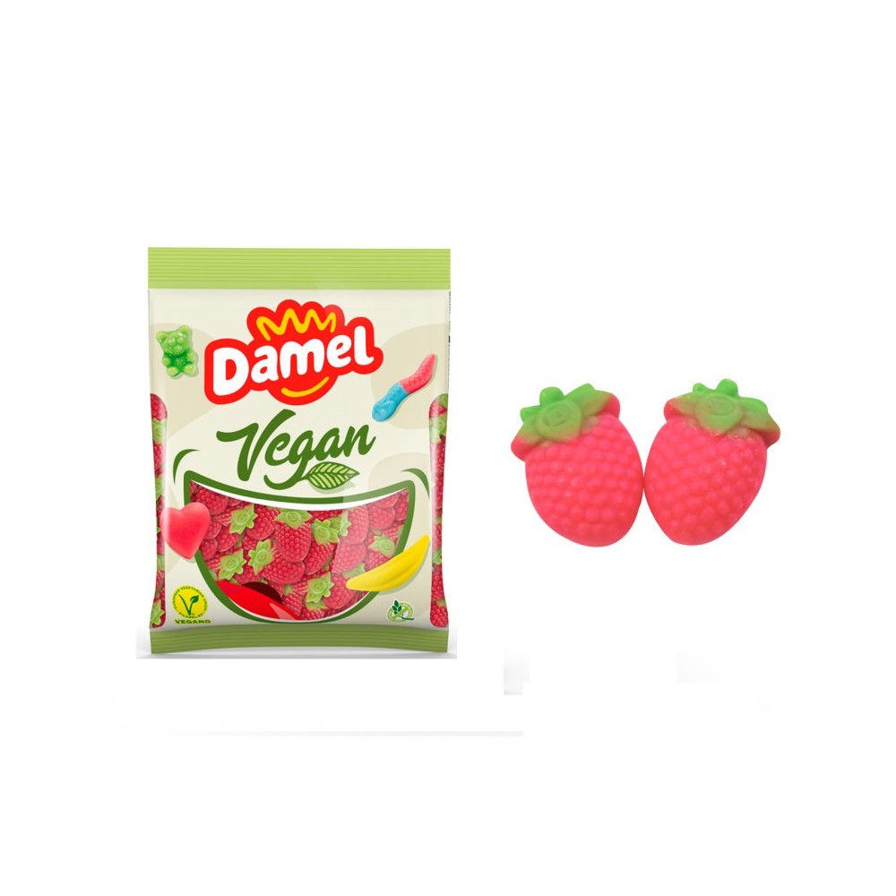 Golosina Vegana Fresas Salvajes 1kg. - Damel - tienda vegana online