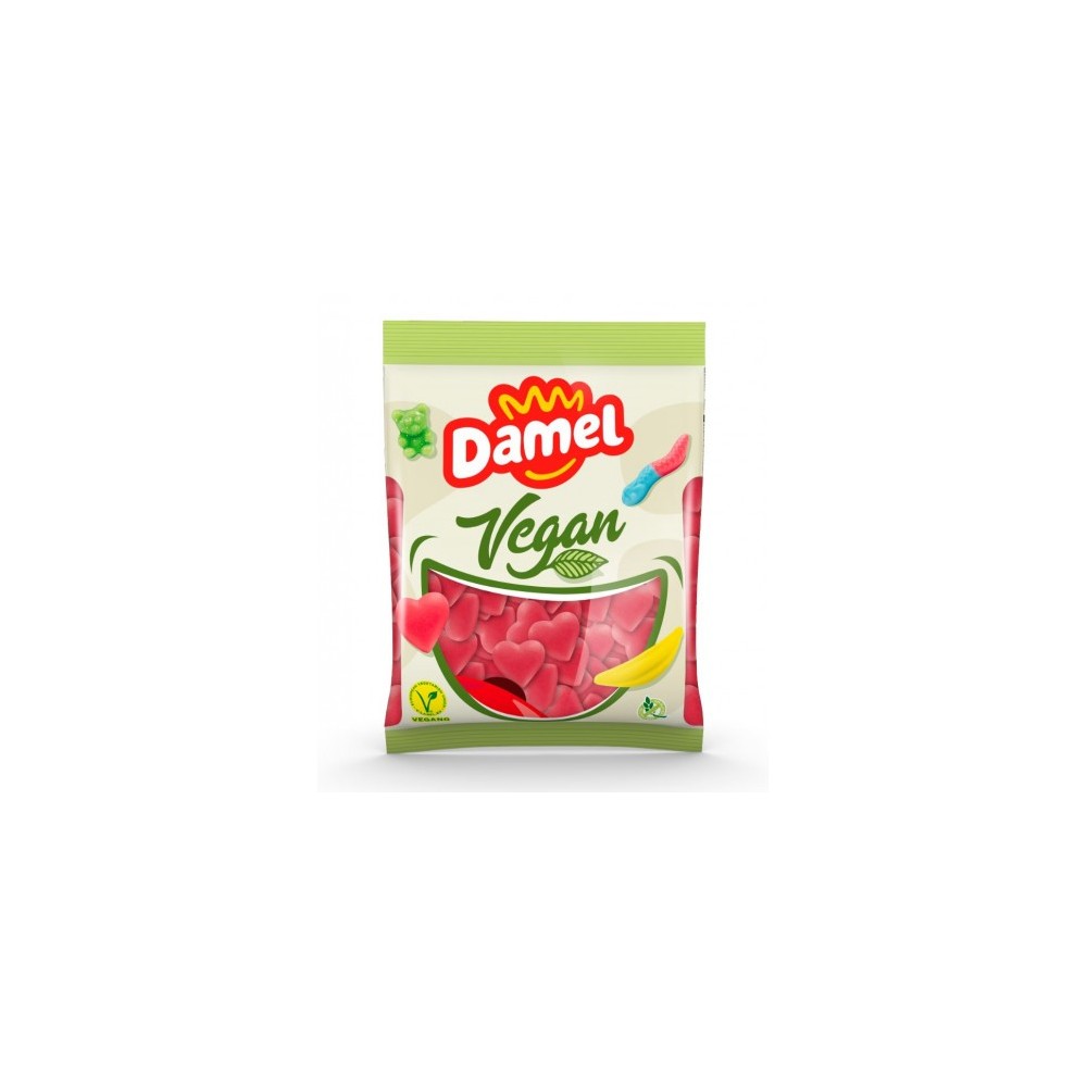 Golosina Vegana Corazón Doble Brillo 1kg. - Damel - tienda vegana online