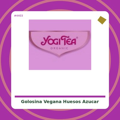 Golosina Vegana Huesos...
