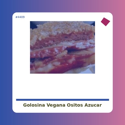 Golosina Vegana Ositos azúcar 1kg. - Damel - tienda vegana online
