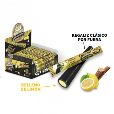 Regaliz Gourmet Black Limón - Fini - tienda vegana online
