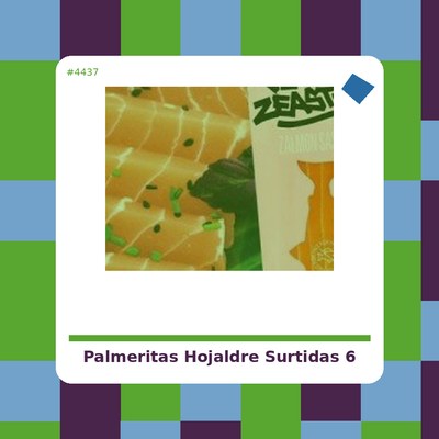 Palmeritas de hojaldre surtidas 6 unidades - tienda vegana online