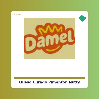 "Queso" Curado con Pimentón - Nutty - tienda vegana online