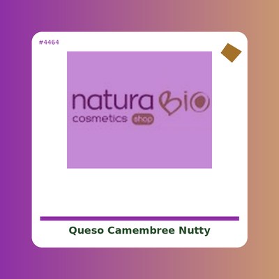 "Queso" Camembree - Nutty - tienda vegana online