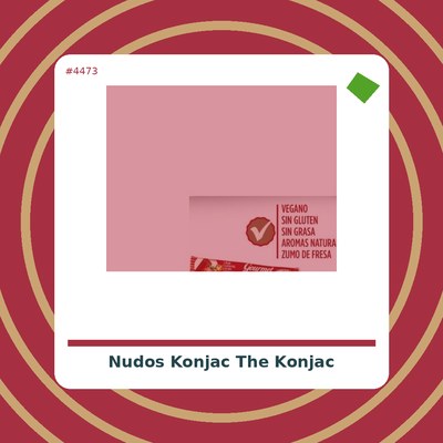 Nudos de Konjac - The Konjac Shop - tienda vegana online