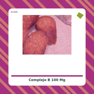Complejo B 100 mg con todas las vitaminas B - Lamberts- tienda vegana online