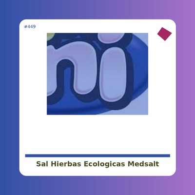 Sal con Hierbas Ecológicas - MedSalt - tienda vegana online