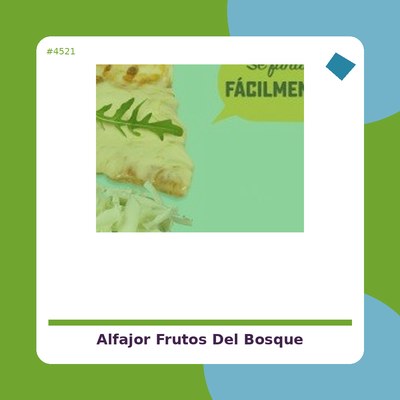 Alfajor de Frutos del...