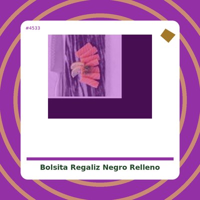 Bolsita Regaliz Negro Relleno de Limón 180 gr. - Fini - tienda vegana online