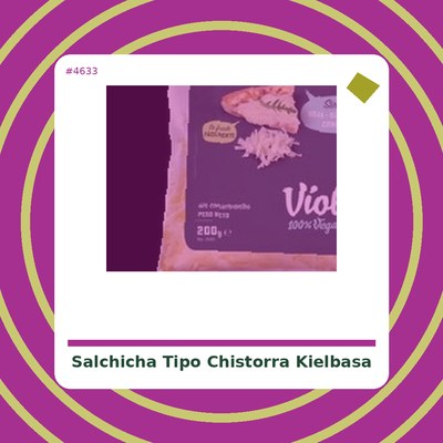 Salchicha tipo chistorra Kielbasa - Verdino - tienda vegana online