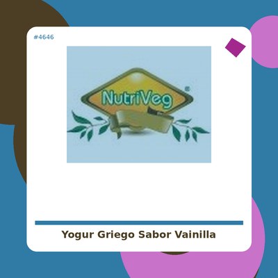 Yogur Griego sabor vainilla - Sojade - tienda vegana online