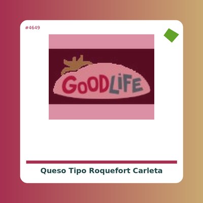 Queso tipo roquefort - La Carleta - tienda vegana online