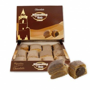 Miguelitos de Chocolate 12 unidades - Miguelitos Ruiz - tienda vegana online