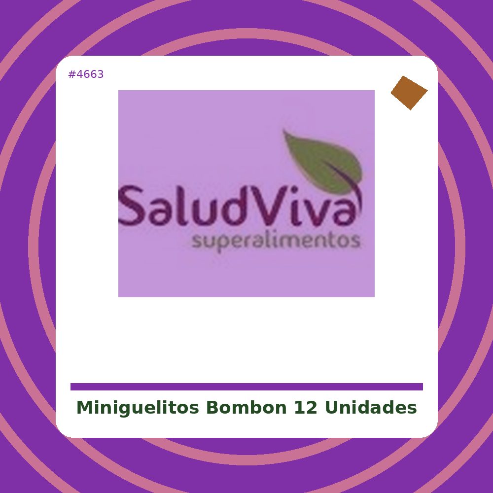 Miniguelitos Bombón 12 unidades - Miguelitos Ruiz - tienda vegana online