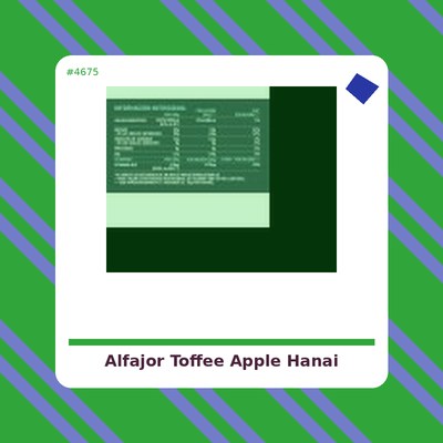 Alfajor Toffee Apple - Hanai Vegana - tienda vegana online