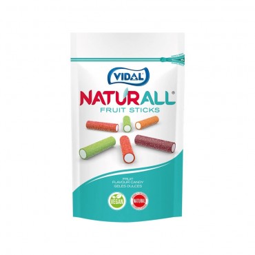 Regalices Fruits Sticks 180 g. -  Vidal - tienda vegana online
