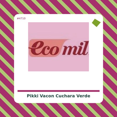 Pikki Vurgos - La Cuchara Verde - tienda vegana online