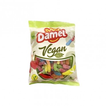 Golosina Vegana Gusanos Azúcar 1 kg. - Damel - tienda vegana online