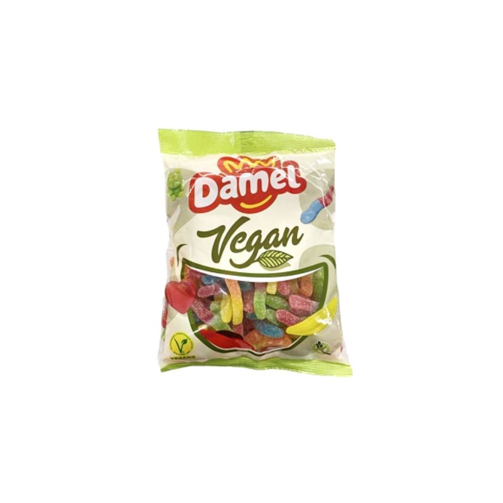Golosina Vegana Gusanos Azúcar 1 kg. - Damel - tienda vegana online