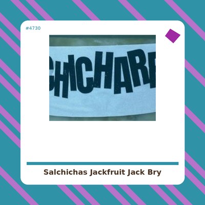 Salchichas de Jackfruit - Jack & Bry - tienda vegana online