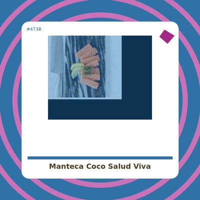 Manteca de coco - Salud Viva - tienda vegana online