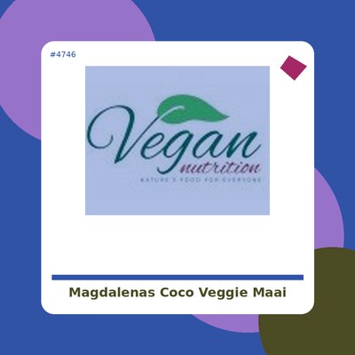 Magdalenas de coco - Veggie Maai - tienda vegana online