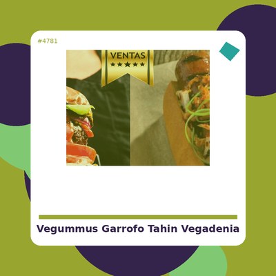 Vegummus Garrofó con tahin...