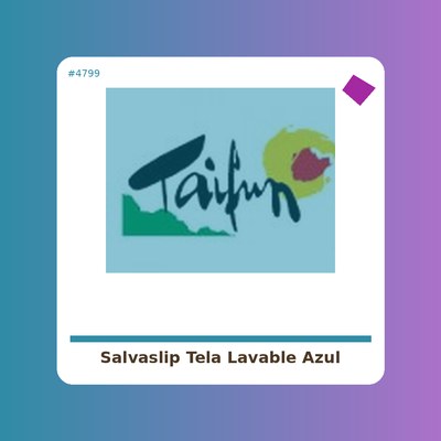 Salvaslip Plus de tela...
