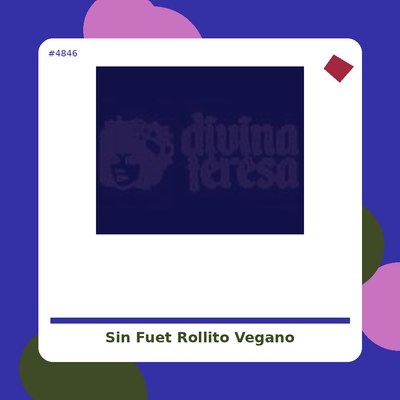 Sin Fuet - Rollito Vegano