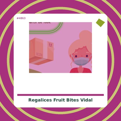 Regalices Fruit Bites - Vidal