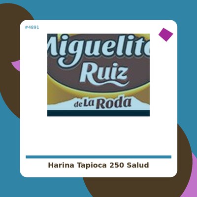 Harina de Tapioca - Tienda vegana online