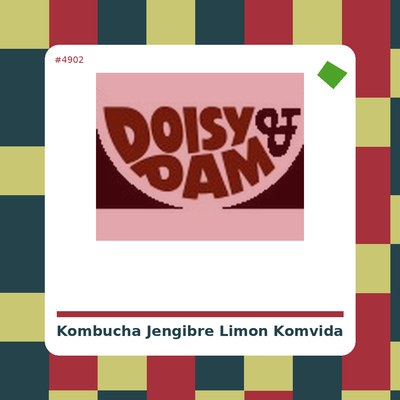 Kombucha Jengibre y Limón -...