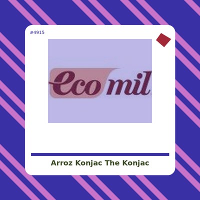 Arroz de Konjac - The...