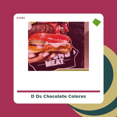D&Ds de chocolate colores -...